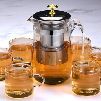 Chinesische Glas Teekanne