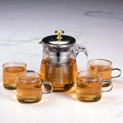 Chinesische Glas Teekanne