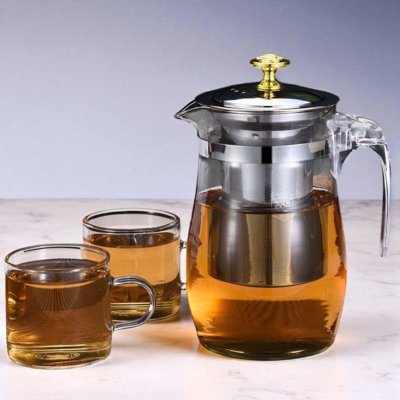 Chinesische Glas Teekanne