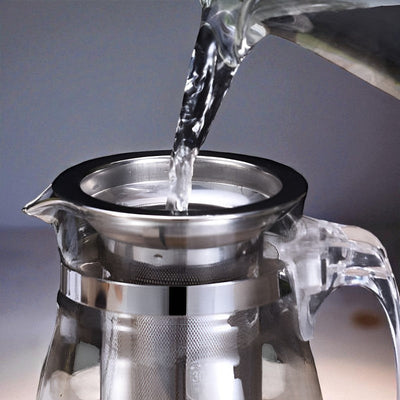 Chinesische Glas Teekanne