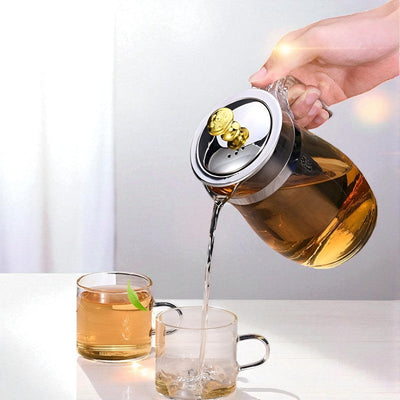 Chinesische Glas Teekanne