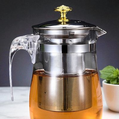 Chinesische Glas Teekanne