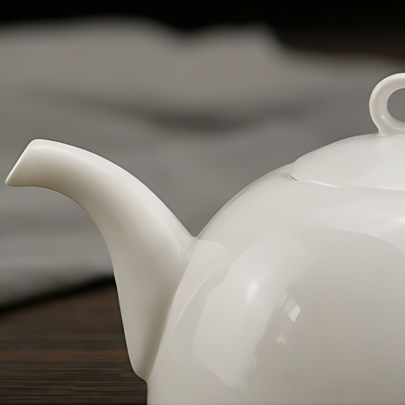 Chinesische Porzellan Teekanne