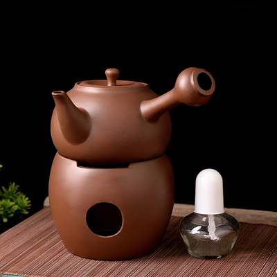 Chinesische Teekanne erdbraun