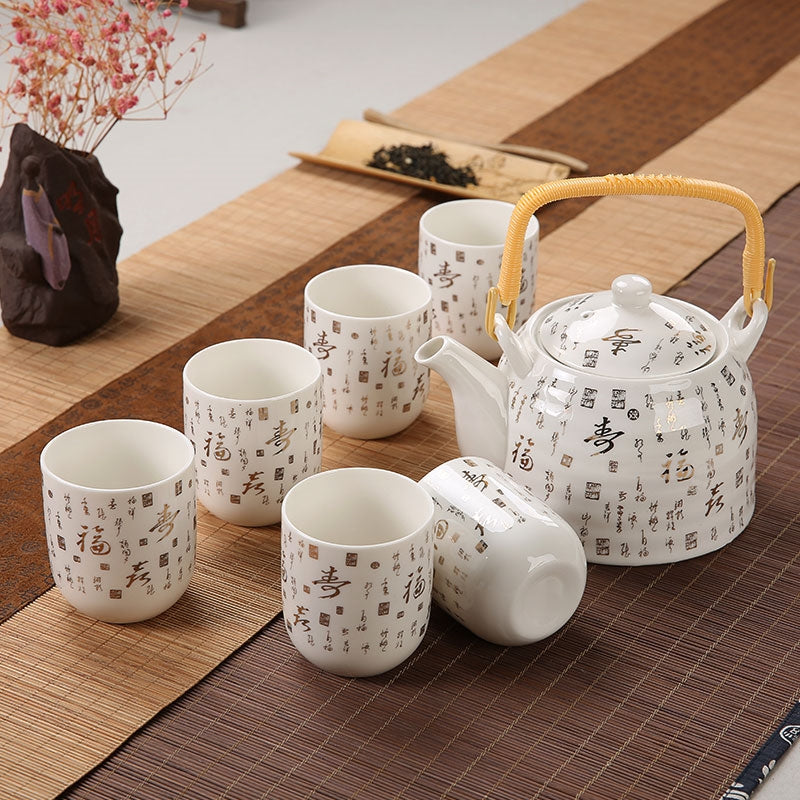 Chinesische Teekanne Keramik