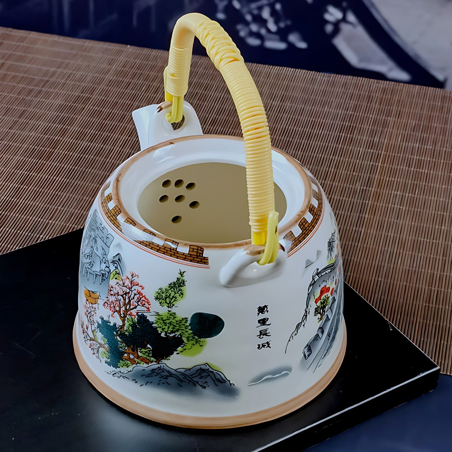 Chinesische Teekanne Keramik