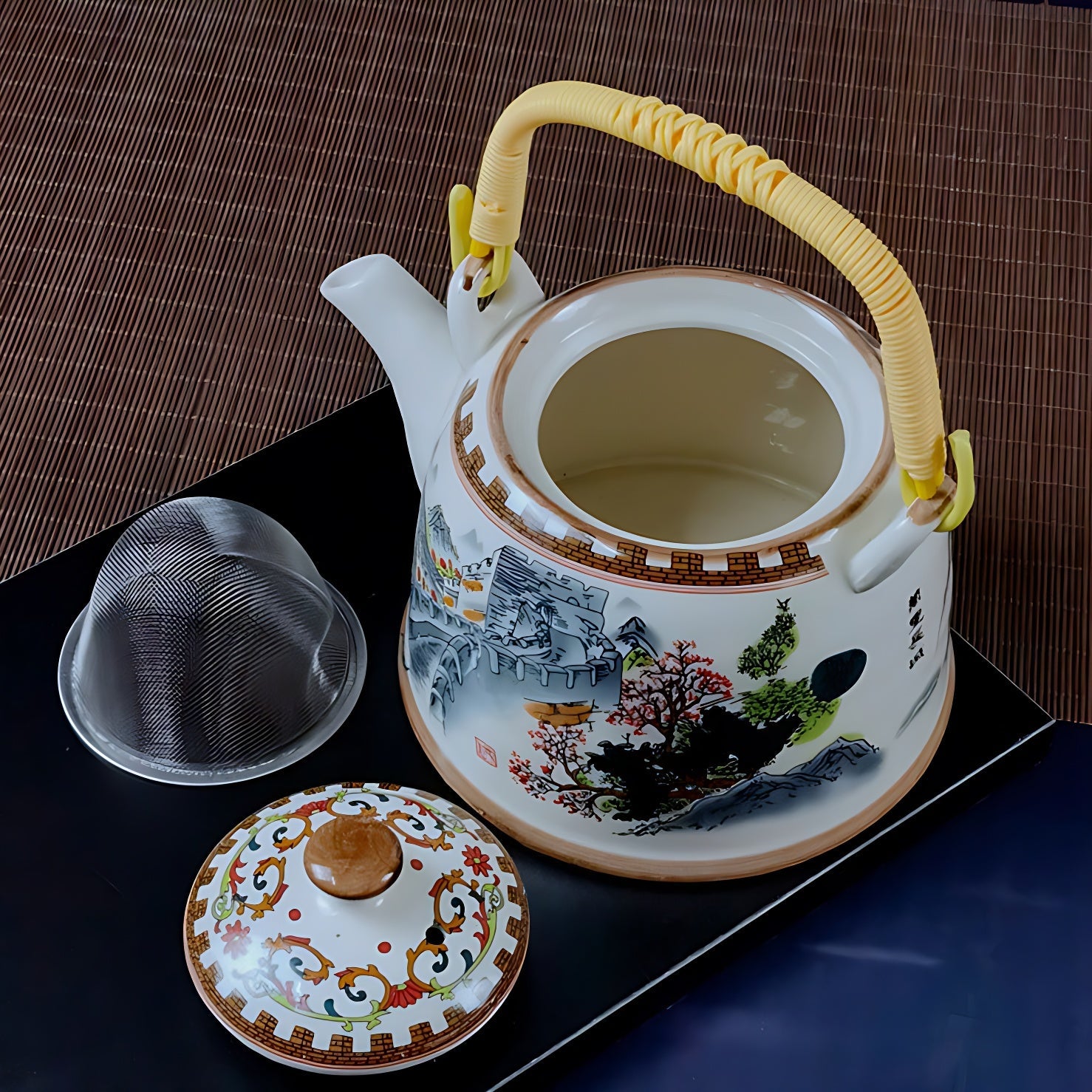 Chinesische Teekanne Keramik