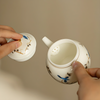 Chinesische Teekanne Porzellan