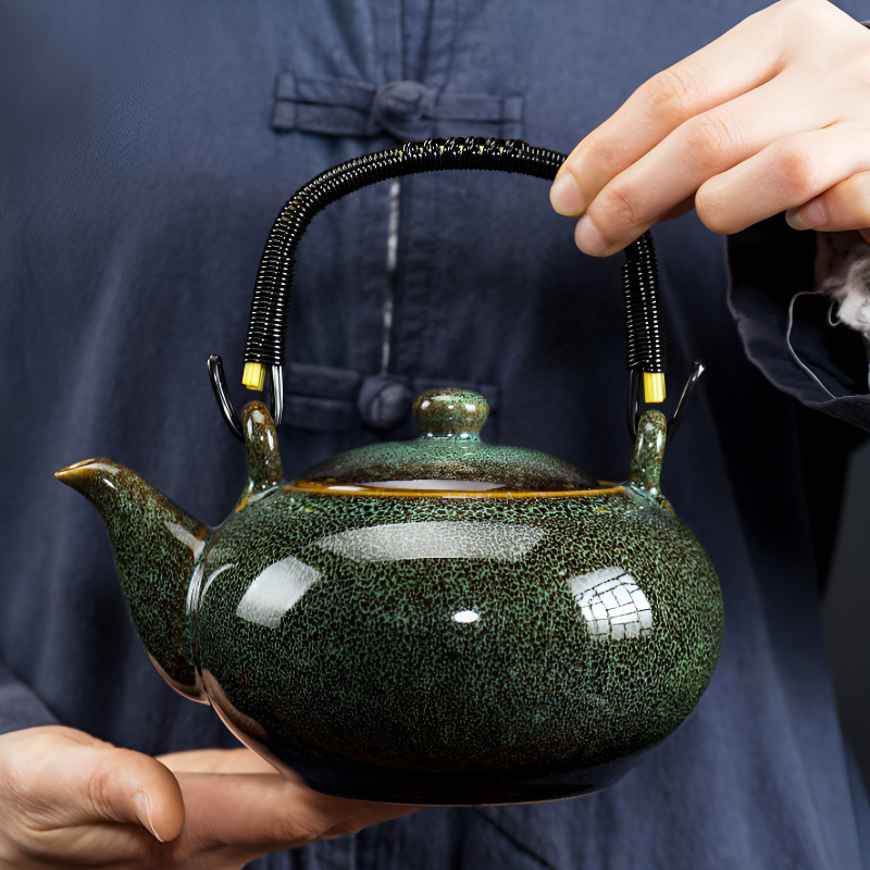 Chinesische Teekanne Teeritual