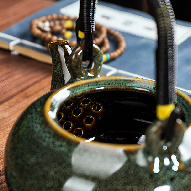 Chinesische Teekanne Teeritual