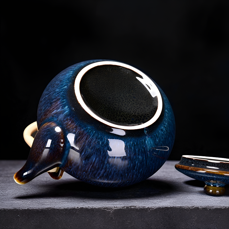 Chinesische Teekanne Teeritual