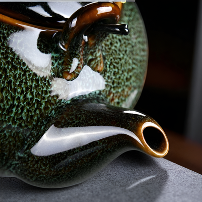 Chinesische Teekanne Teeritual