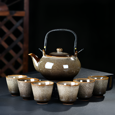 Chinesische Teekanne Teeritual