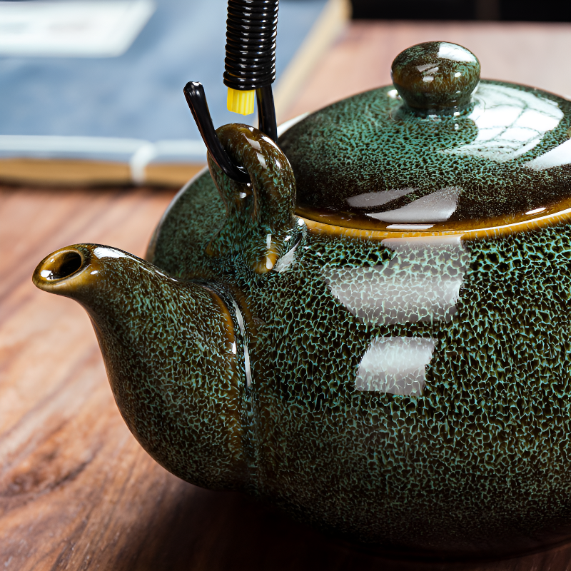 Chinesische Teekanne Teeritual