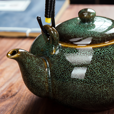 Chinesische Teekanne Teeritual