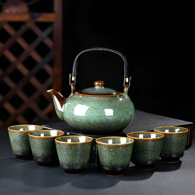 Chinesische Teekanne Teeritual