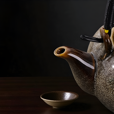 Chinesische Teekanne Teeritual