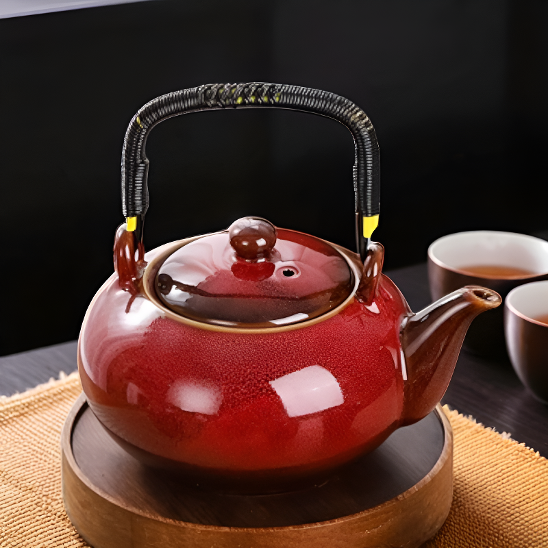 Chinesische Teekanne Teeritual