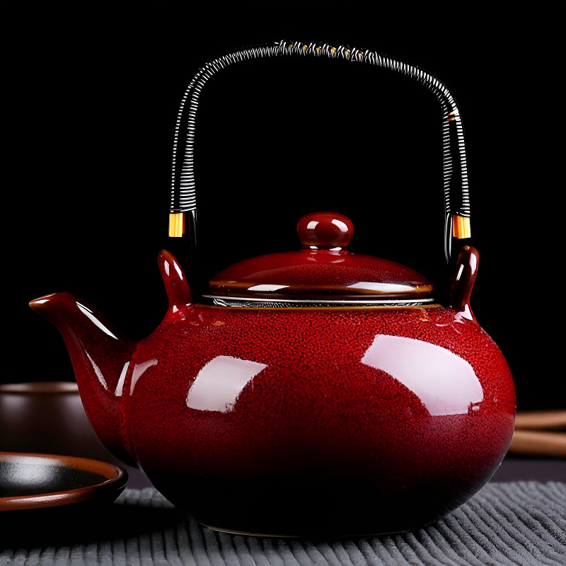 Chinesische Teekanne Teeritual