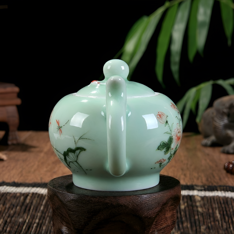 Chinesische Teekanne Teezeremonie