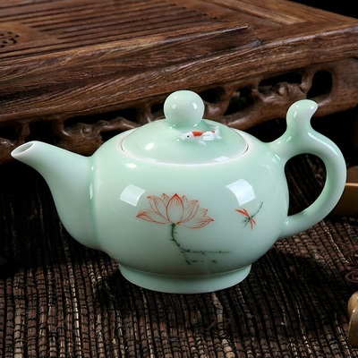 Chinesische Teekanne Teezeremonie