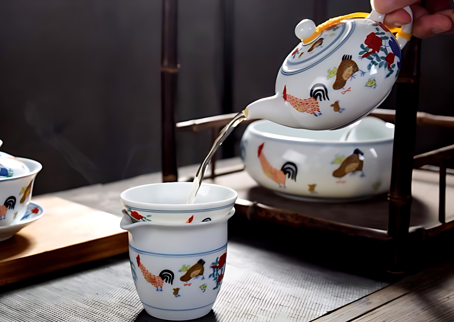 Chinesische Teeservice