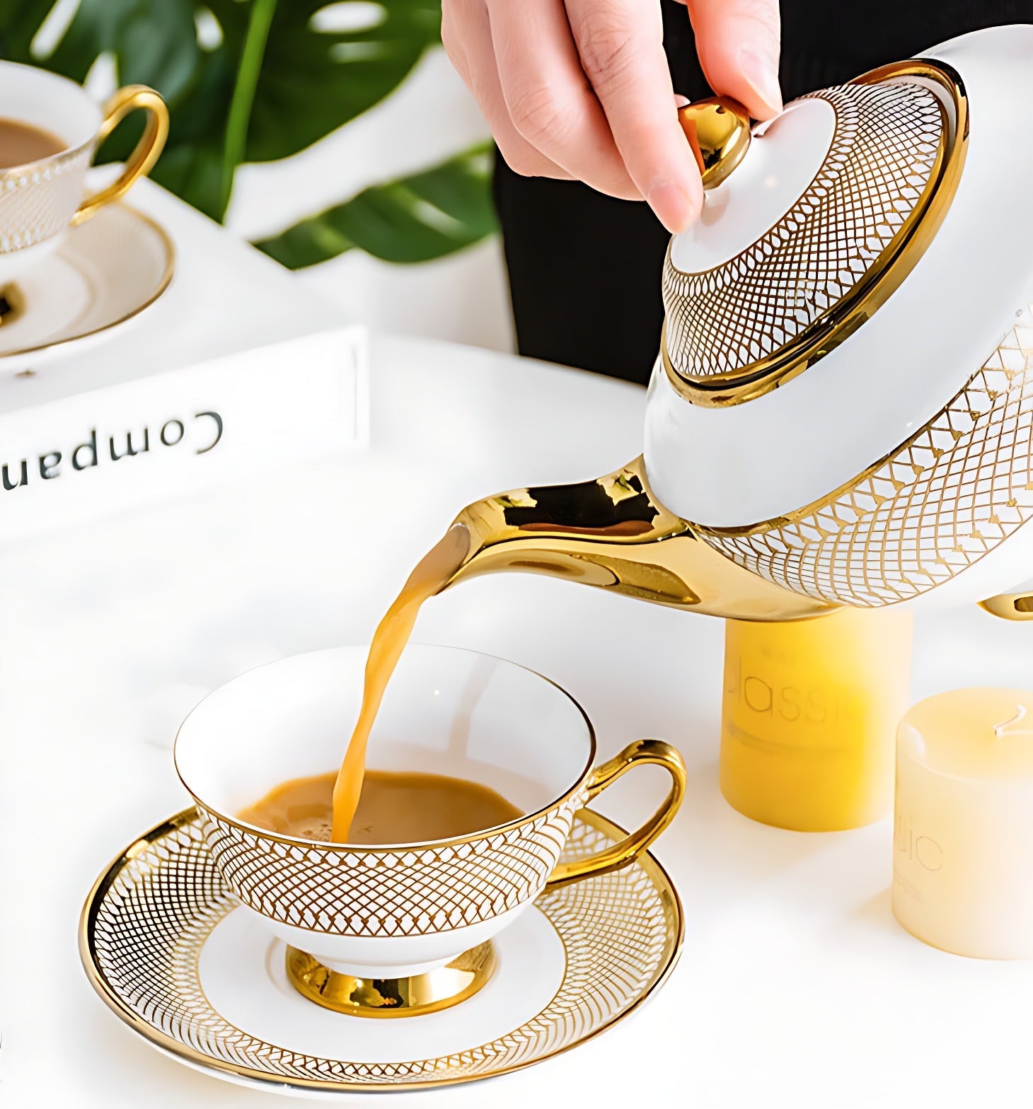 Chinesische Teeservice Porzellan