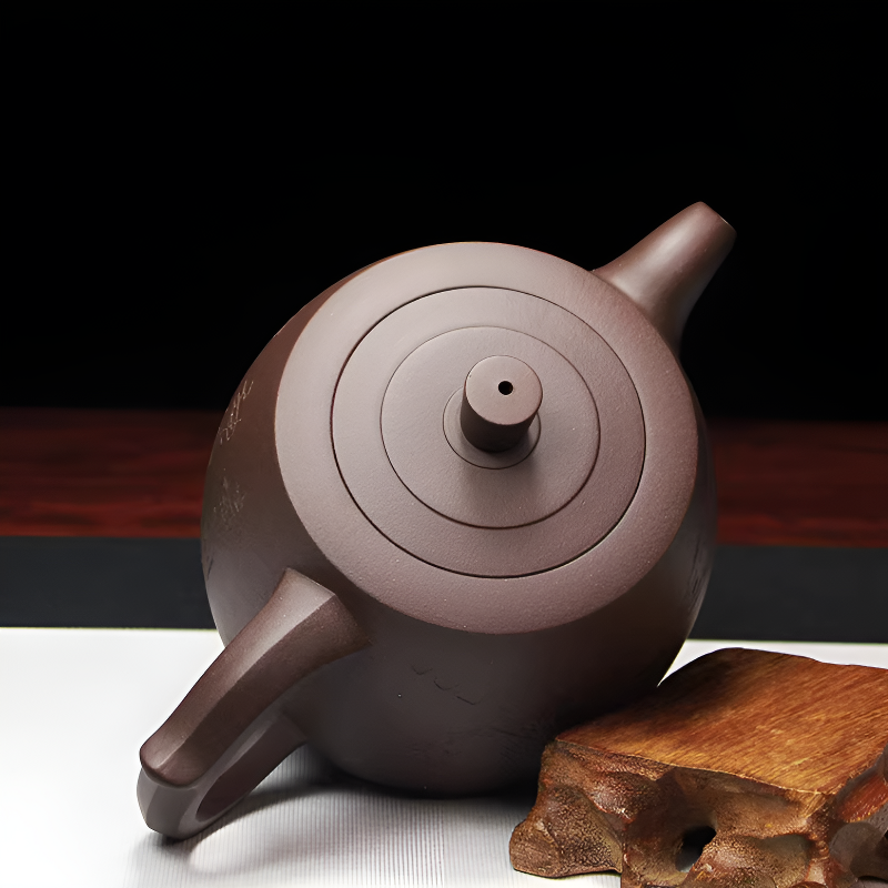 Chinesische Ton-Teekanne