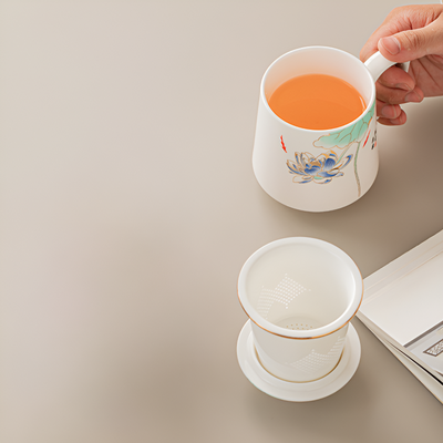 Chinesischer Becher mit Filter