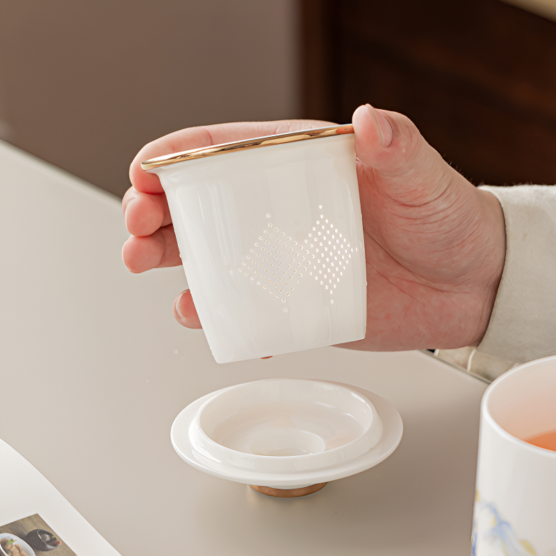 Chinesischer Becher mit Filter