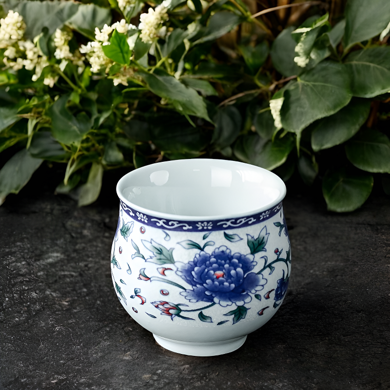 Chinesisches blaues Porzellan Teeset