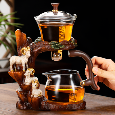 Chinesisches Glas Teeset