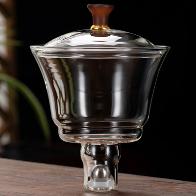 Chinesisches Glas Teeset