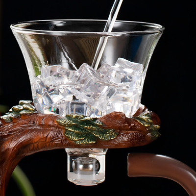 Chinesisches Glas Teeset