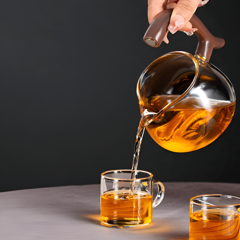 Chinesisches Glas Teeset