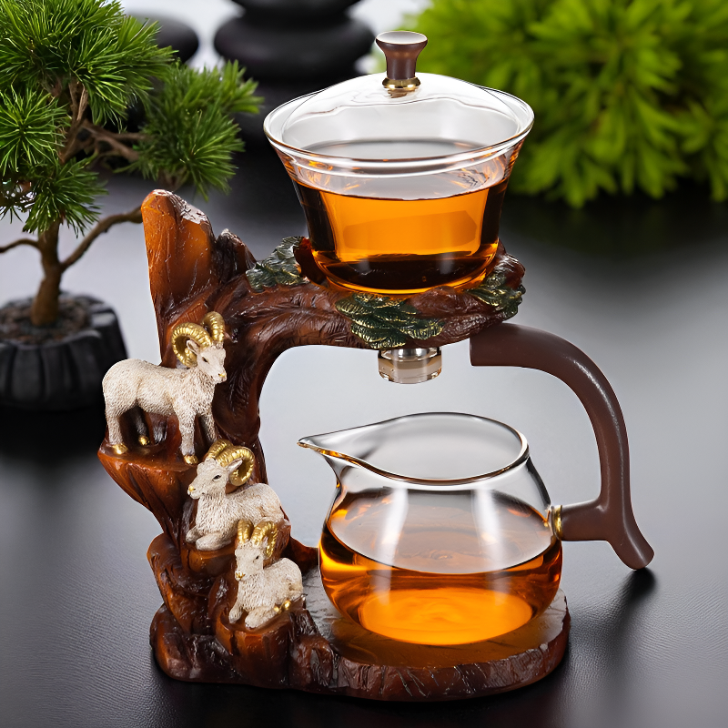 Chinesisches Glas Teeset