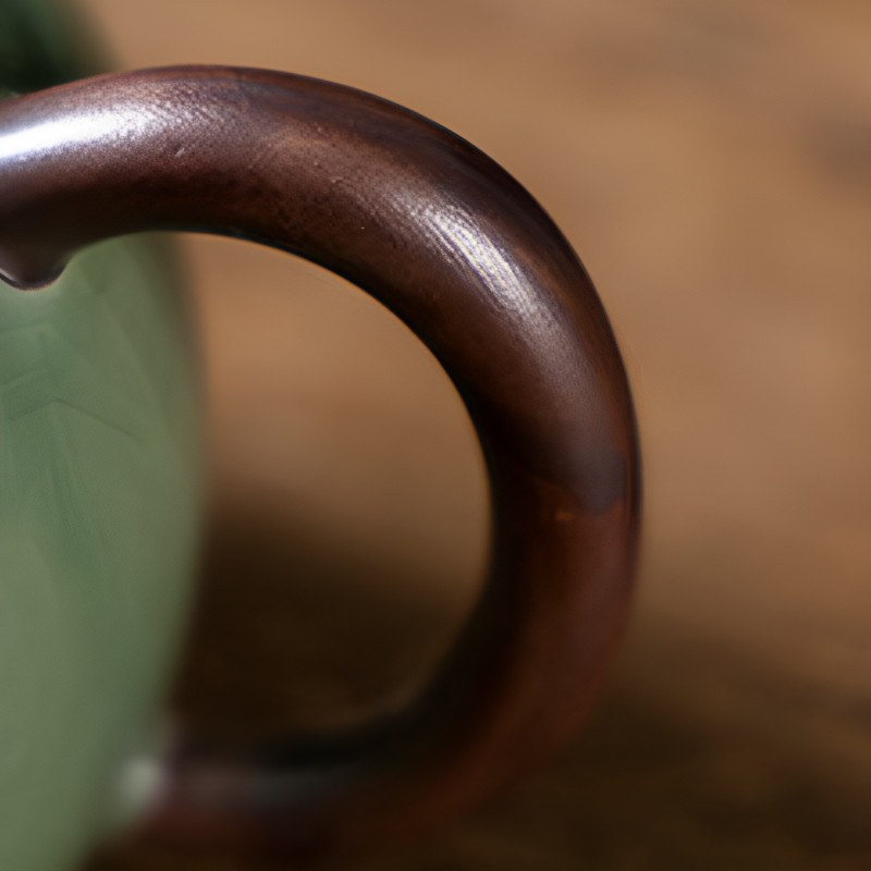 Chinesisches Porzellan Teeset grün