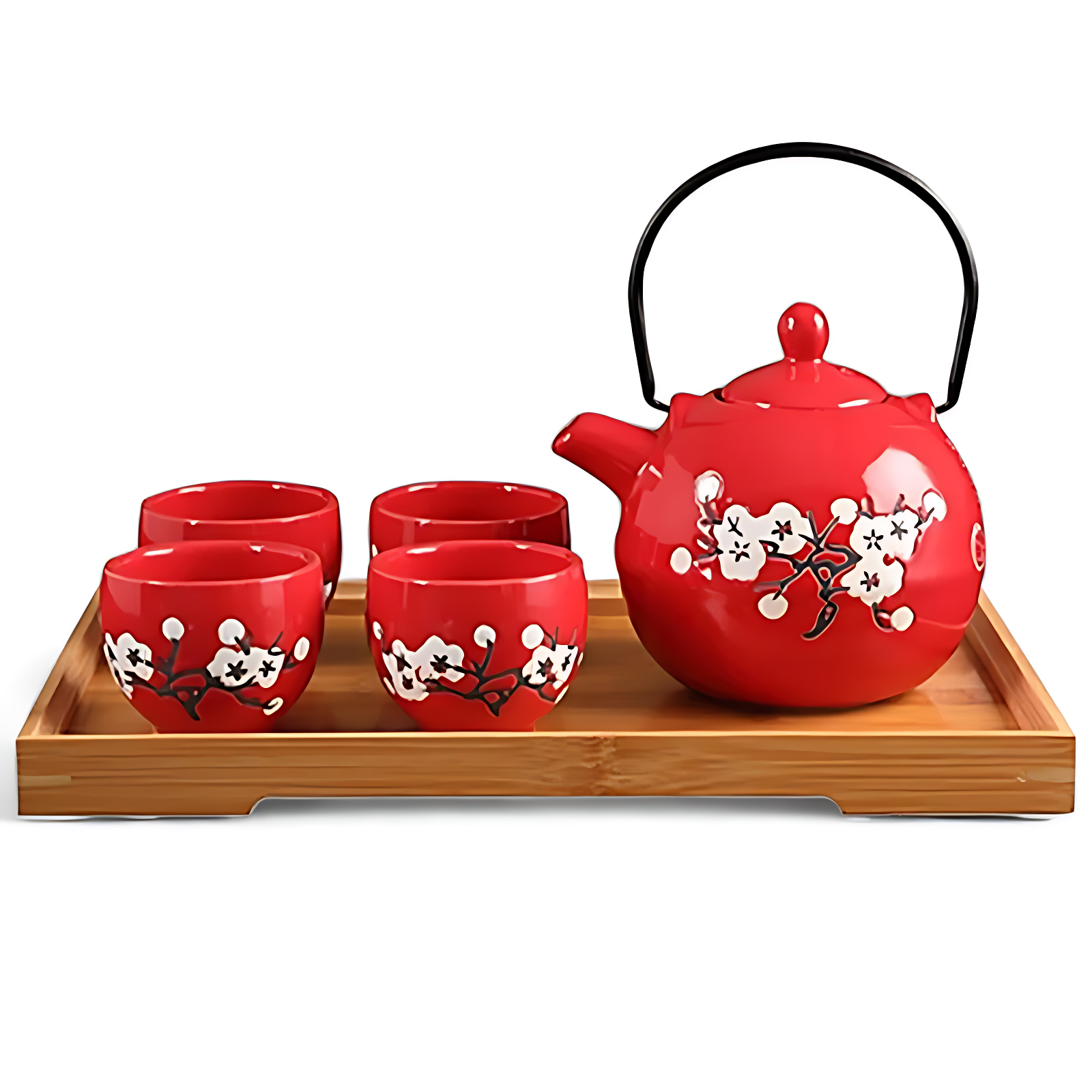 Chinesisches Teeservice Kirschblüte
