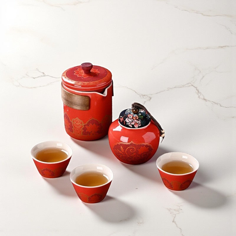 Chinesisches Teeservice-Set