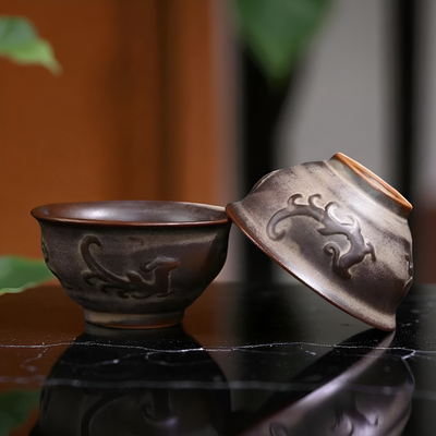 Chinesisches Teeset Drache