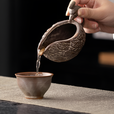 Chinesisches Teeset Drache