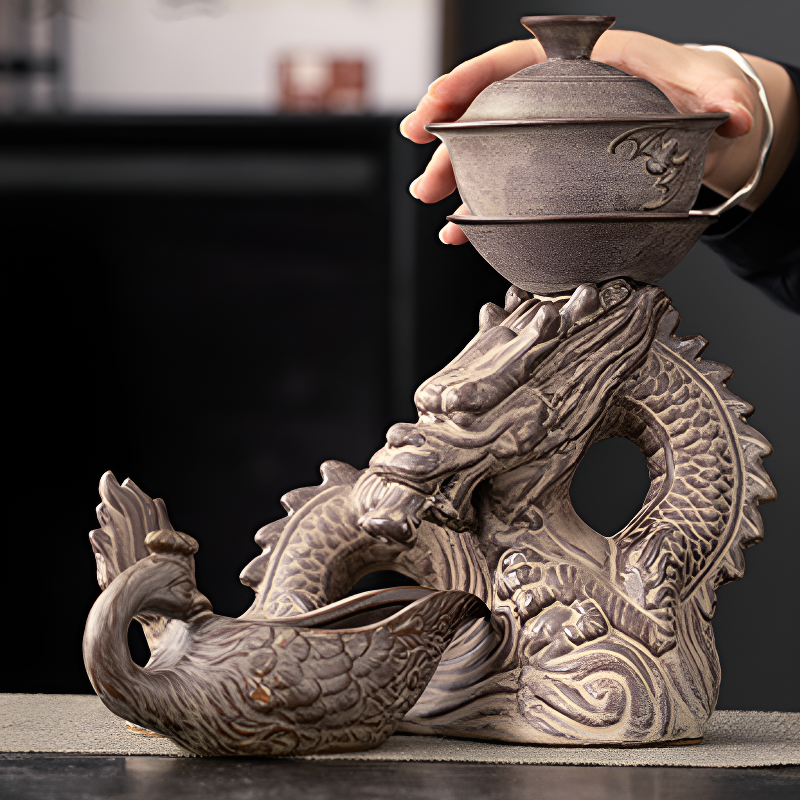 Chinesisches Teeset Drache