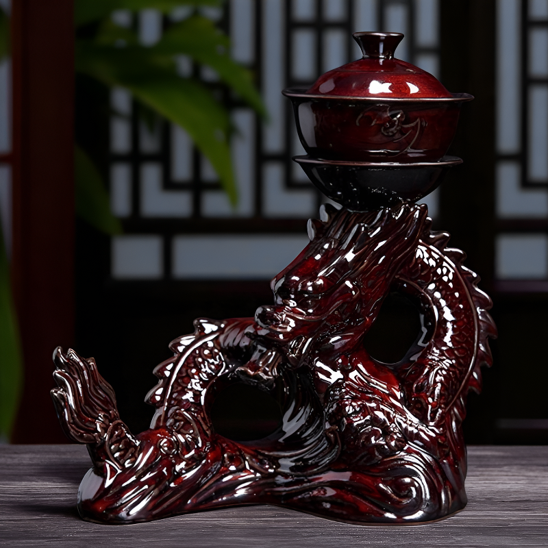 Chinesisches Teeset Drache