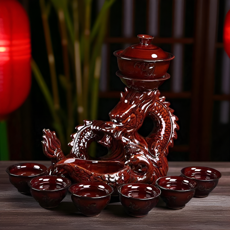 Chinesisches Teeset Drache