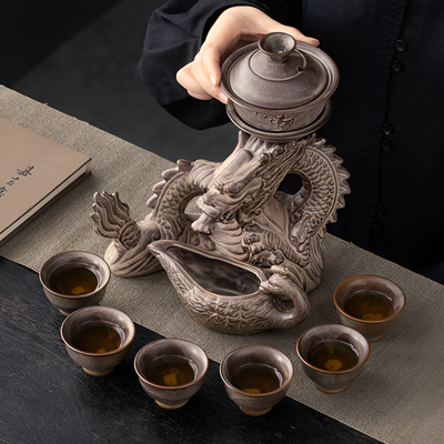 Chinesisches Teeset Drache