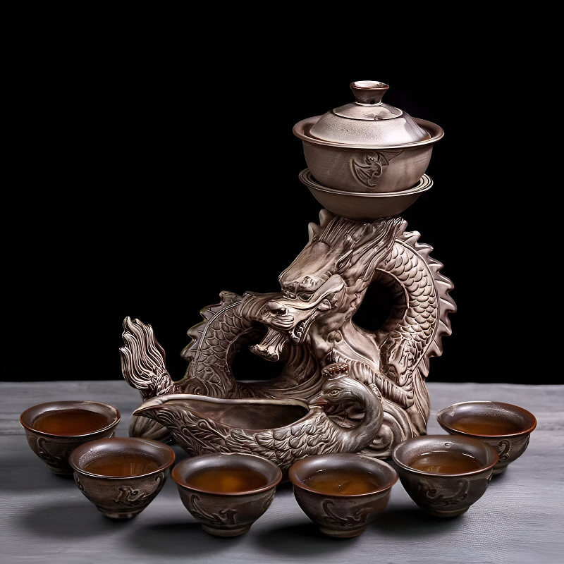 Chinesisches Teeset Drache