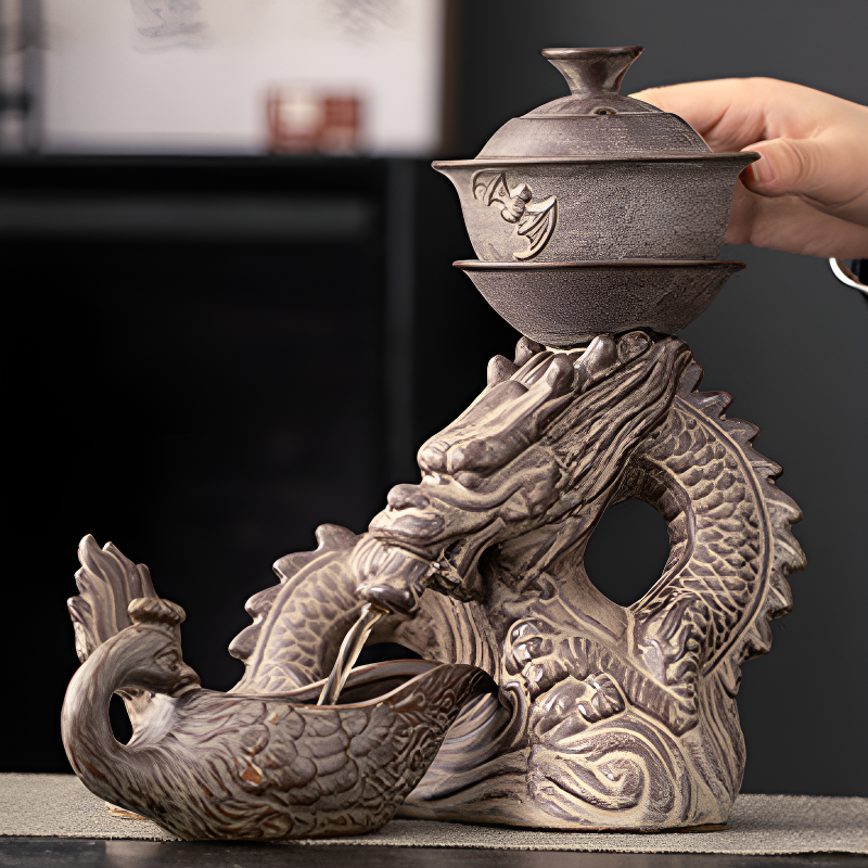 Chinesisches Teeset Drache