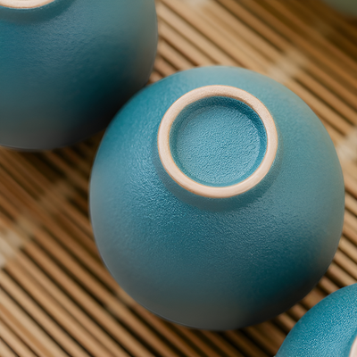 Chinesisches Teeset grün