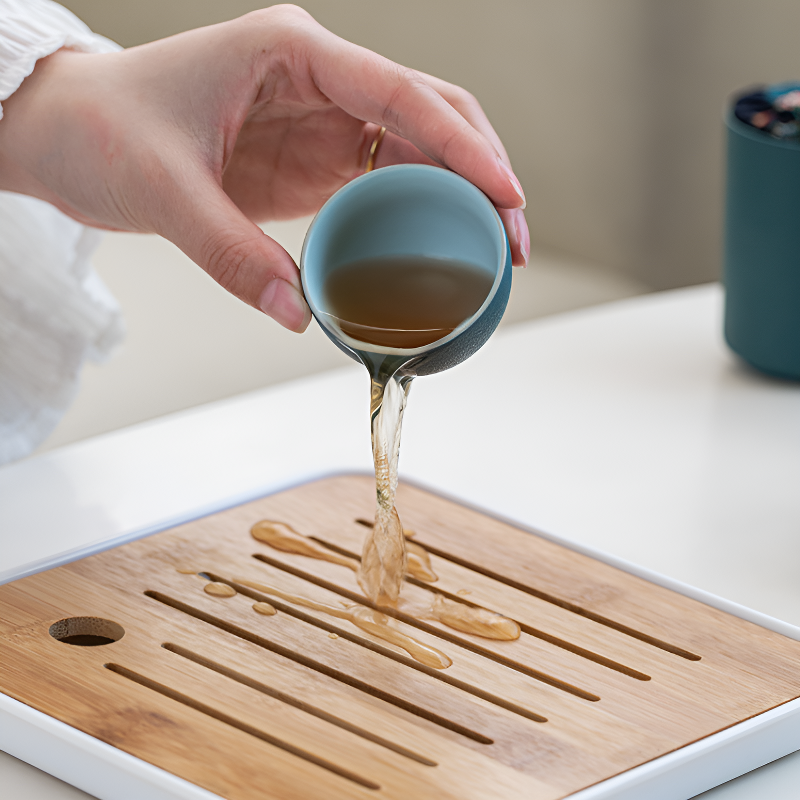 Chinesisches Teeset grün