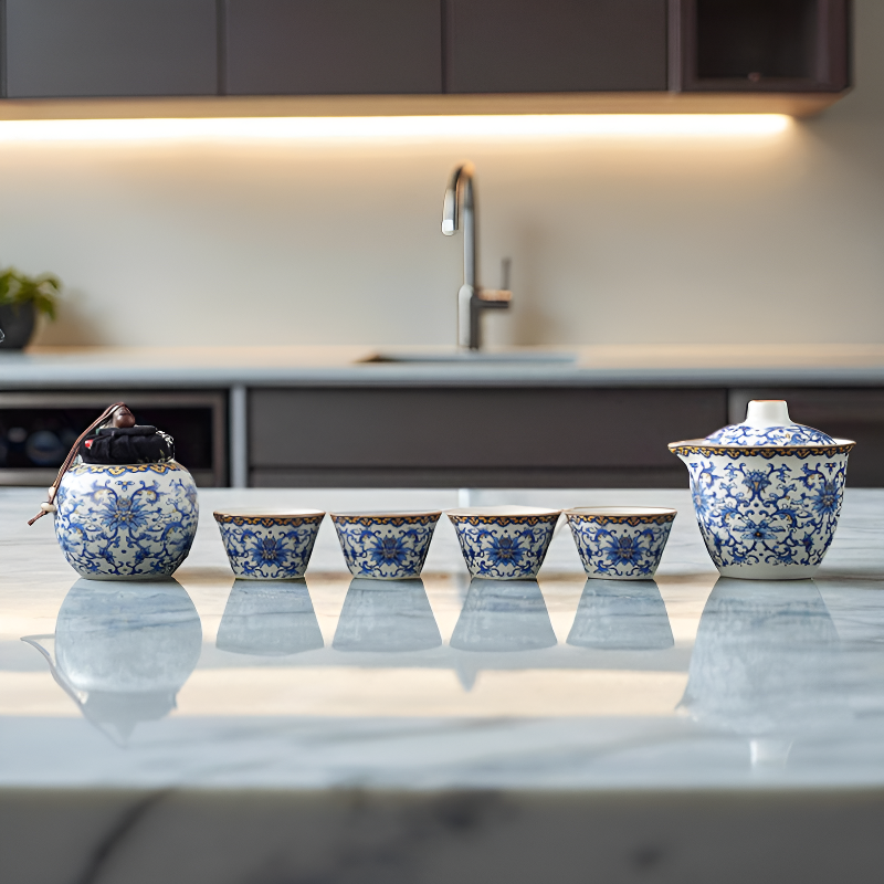 Chinesisches Teeset Kugel